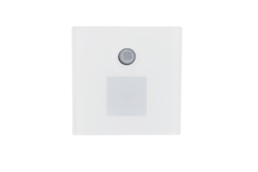 Deko-Light Abdeckung Square Glas für Alwaid Pro Motion, viereck Lichtkegel, Weiß