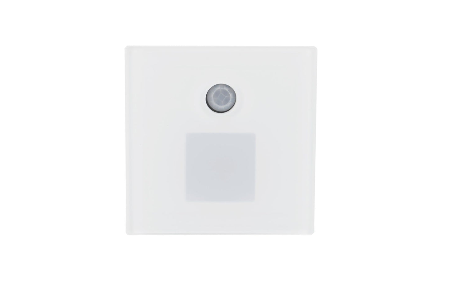 Deko-Light Abdeckung Square Glas für Alwaid Pro Motion, viereck Lichtkegel, Weiß