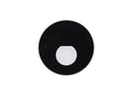 Deko-Light Abdeckung Round Glas für Alwaid Pro, halbrund Lichtkegel, Schwarz