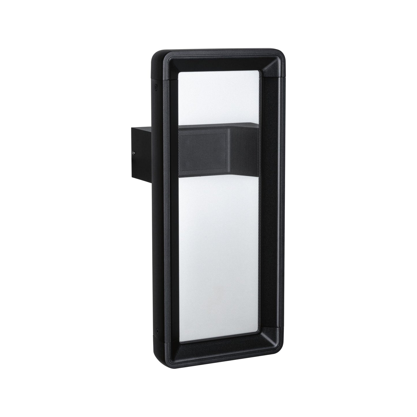 Paulmann LED Außenwandleuchte Reana Dämmerungsgesteuerter Bewegungsmelder (HF) IP44 eckig 176x107mm 3000K 2x3W 2x130lm 230V  Anthrazit Metall