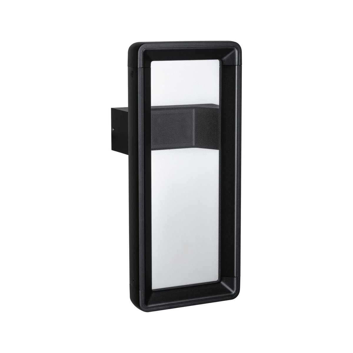 Paulmann LED Außenwandleuchte Reana Dämmerungsgesteuerter Bewegungsmelder (HF) IP44 eckig 176x107mm 3000K 2x3W 2x130lm 230V  Anthrazit Metall
