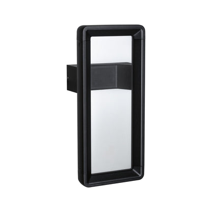 Paulmann LED Außenwandleuchte Reana Dämmerungsgesteuerter Bewegungsmelder (HF) IP44 eckig 176x107mm 3000K 2x3W 2x130lm 230V  Anthrazit Metall