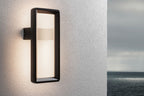Paulmann LED Außenwandleuchte Reana Dämmerungsgesteuerter Bewegungsmelder (HF) IP44 eckig 176x107mm 3000K 2x3W 2x130lm 230V  Anthrazit Metall