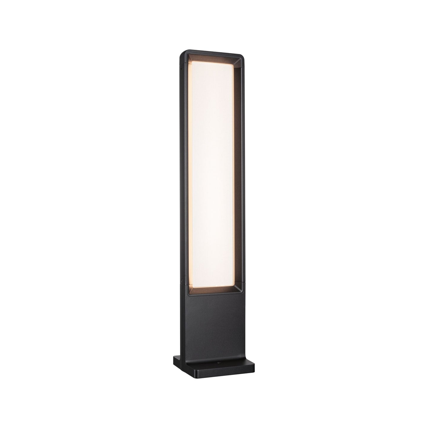 Paulmann LED Pollerleuchte Reana IP44 eckig 832mm 3000K 2x4W 2x240lm 230V  Anthrazit  Metall