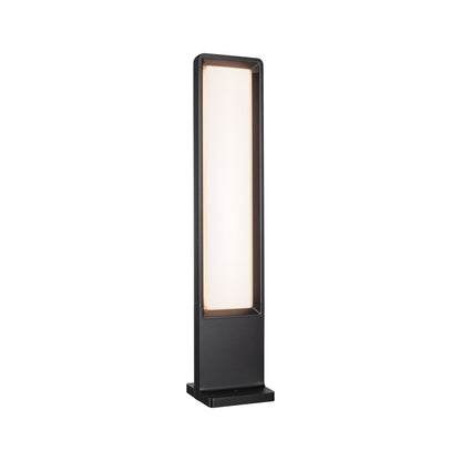 Paulmann LED Pollerleuchte Reana IP44 eckig 832mm 3000K 2x4W 2x240lm 230V  Anthrazit  Metall