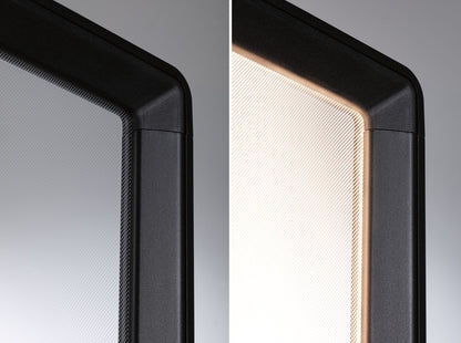 Paulmann LED Pollerleuchte Reana IP44 eckig 832mm 3000K 2x4W 2x240lm 230V  Anthrazit  Metall