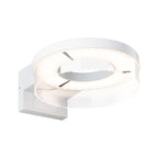 Paulmann LED Außenwandleuchte Capera Dämmerungsgesteuerter Bewegungsmelder (IR) IP44  231mm 3000K 8W / 1,2W 700lm 230V  Weiß Aluminium