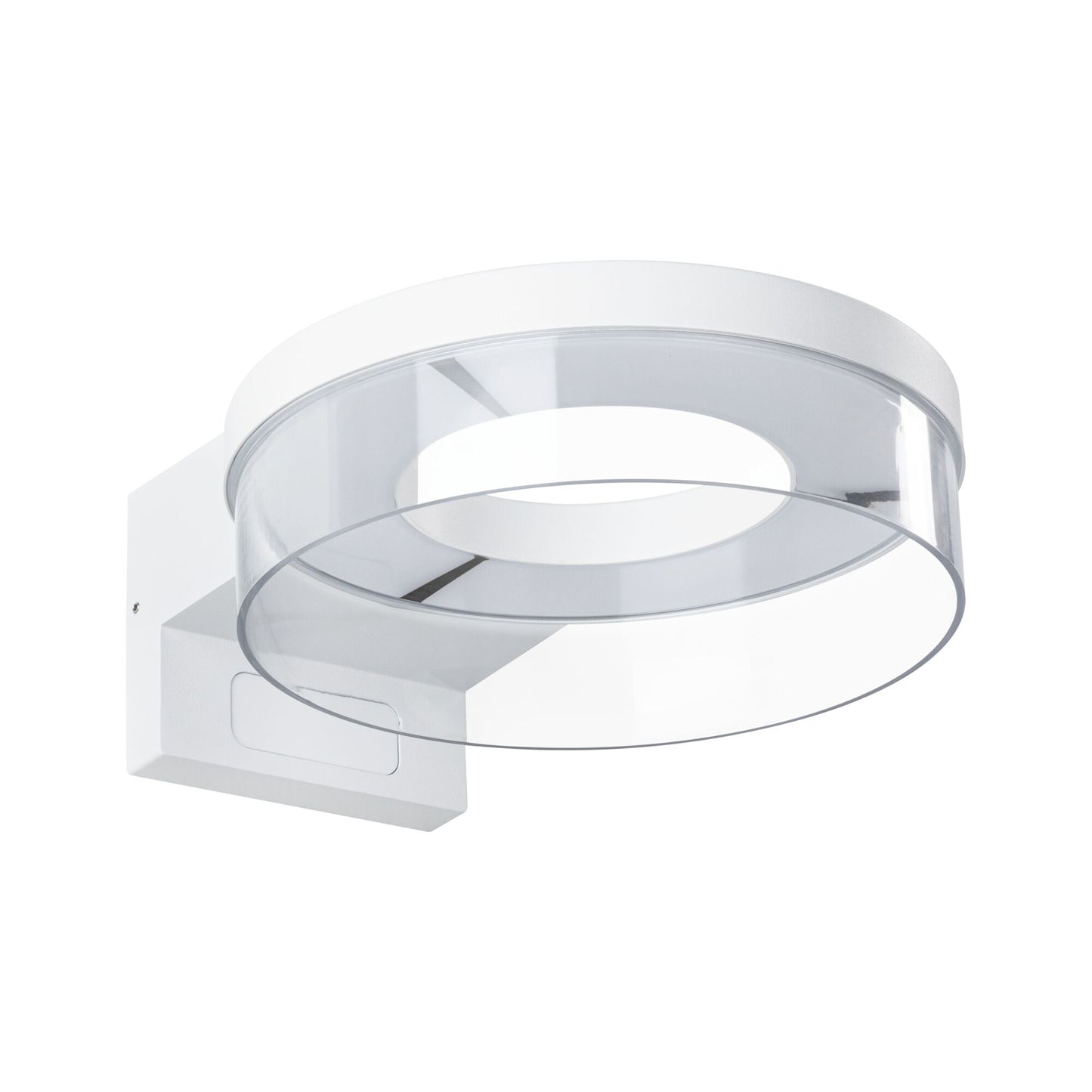 Paulmann LED Außenwandleuchte Capera Dämmerungsgesteuerter Bewegungsmelder (IR) insektenfreundlich Smart Home Zigbee 3.0  IP44  231mm Tunable Warm 12,5W 800lm 230V  Weiß Aluminium