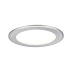 Paulmann LED Möbeleinbauleuchten  3er-Set rund 65mm 3x2,5W 3x180lm 230/12V  3000K Eisen gebürstet