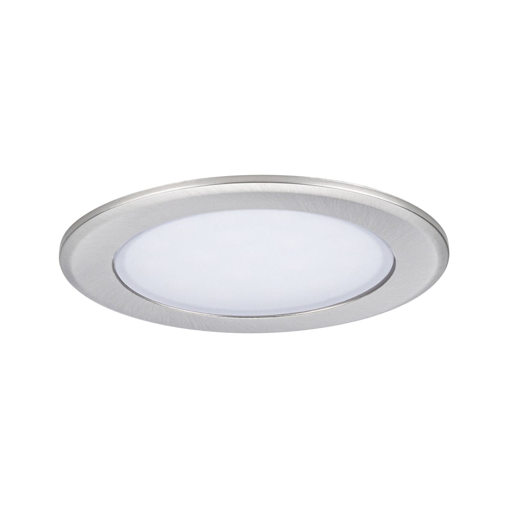 Paulmann LED Möbeleinbauleuchten  3er-Set rund 65mm 3x2,5W 3x180lm 230/12V  3000K Eisen gebürstet