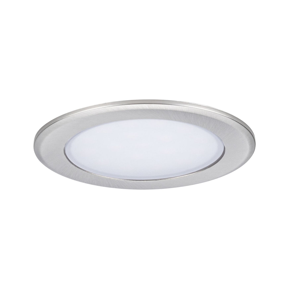 Paulmann LED Möbeleinbauleuchten  3er-Set rund 65mm 3x2,5W 3x180lm 230/12V  3000K Eisen gebürstet
