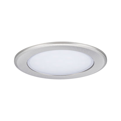 Paulmann LED Möbeleinbauleuchten  3er-Set rund 65mm 3x2,5W 3x180lm 230/12V  3000K Eisen gebürstet