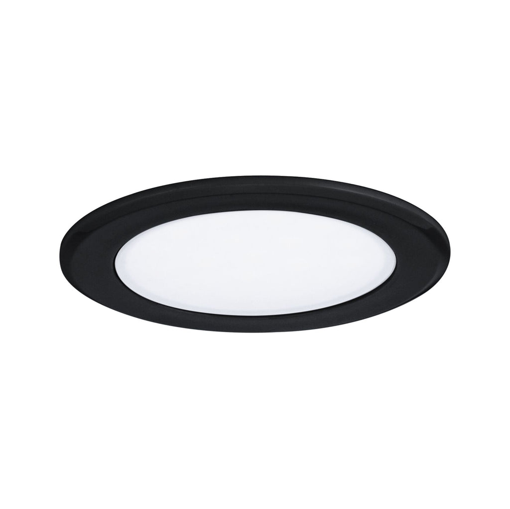 Paulmann LED Möbeleinbauleuchten  3er-Set rund 65mm 3x2,5W 3x180lm 230/12V  3000K Schwarz matt