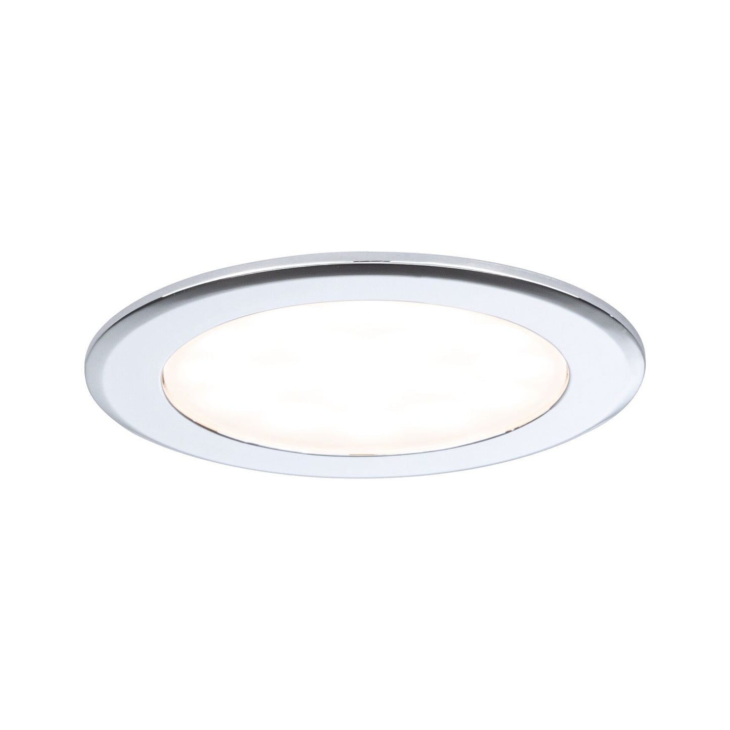 Paulmann LED Möbeleinbauleuchten  3er-Set rund 65mm 3x2,5W 3x180lm 230/12V  3000K Chrom