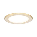Paulmann LED Möbeleinbauleuchten  3er-Set rund 65mm 3x2,5W 3x180lm 230/12V  3000K Gold matt