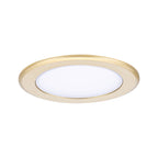 Paulmann LED Möbeleinbauleuchten  3er-Set rund 65mm 3x2,5W 3x180lm 230/12V  3000K Gold matt