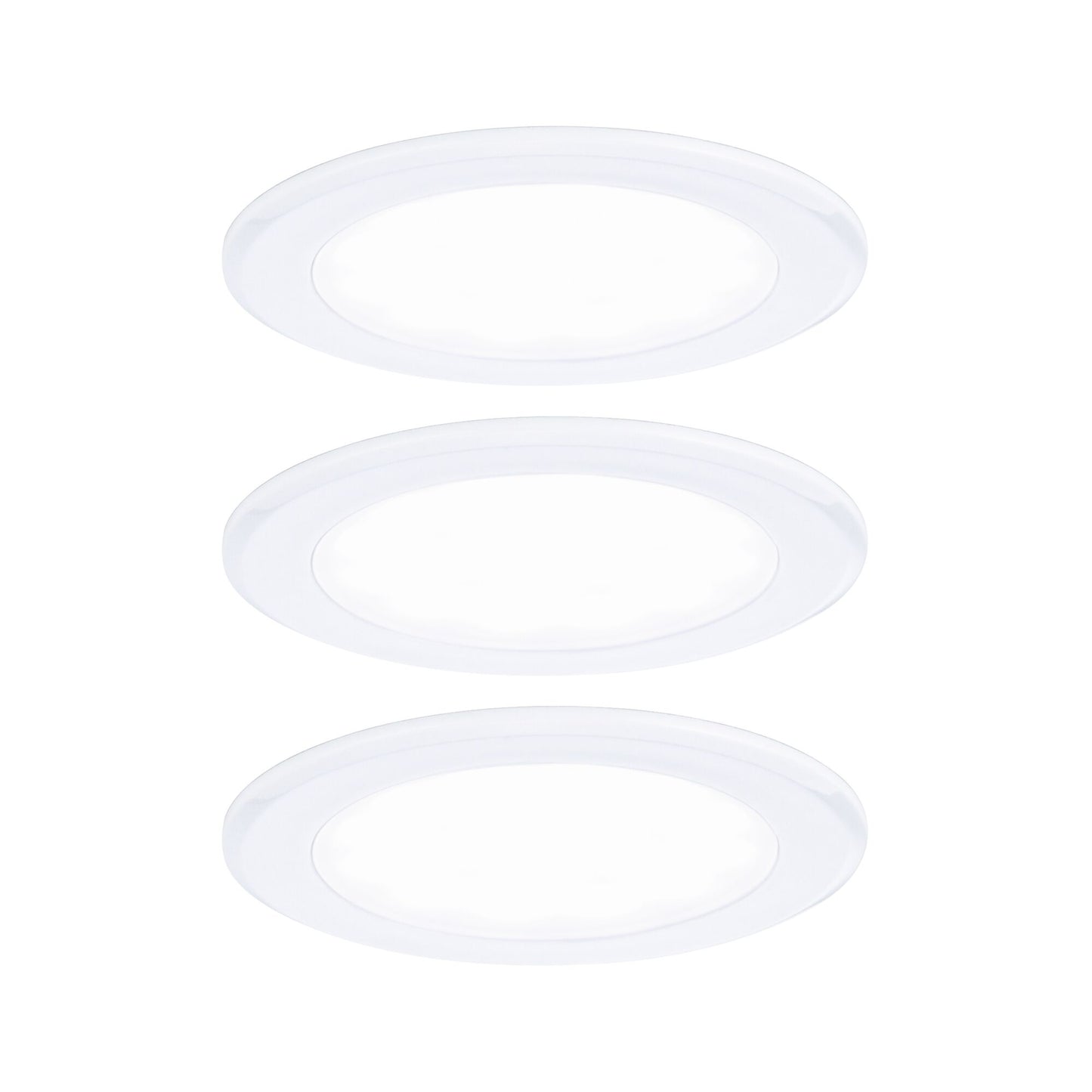 Paulmann LED Möbeleinbauleuchten  3er-Set rund 65mm 3x2,5W 3x180lm 230/12V  4000K Weiß