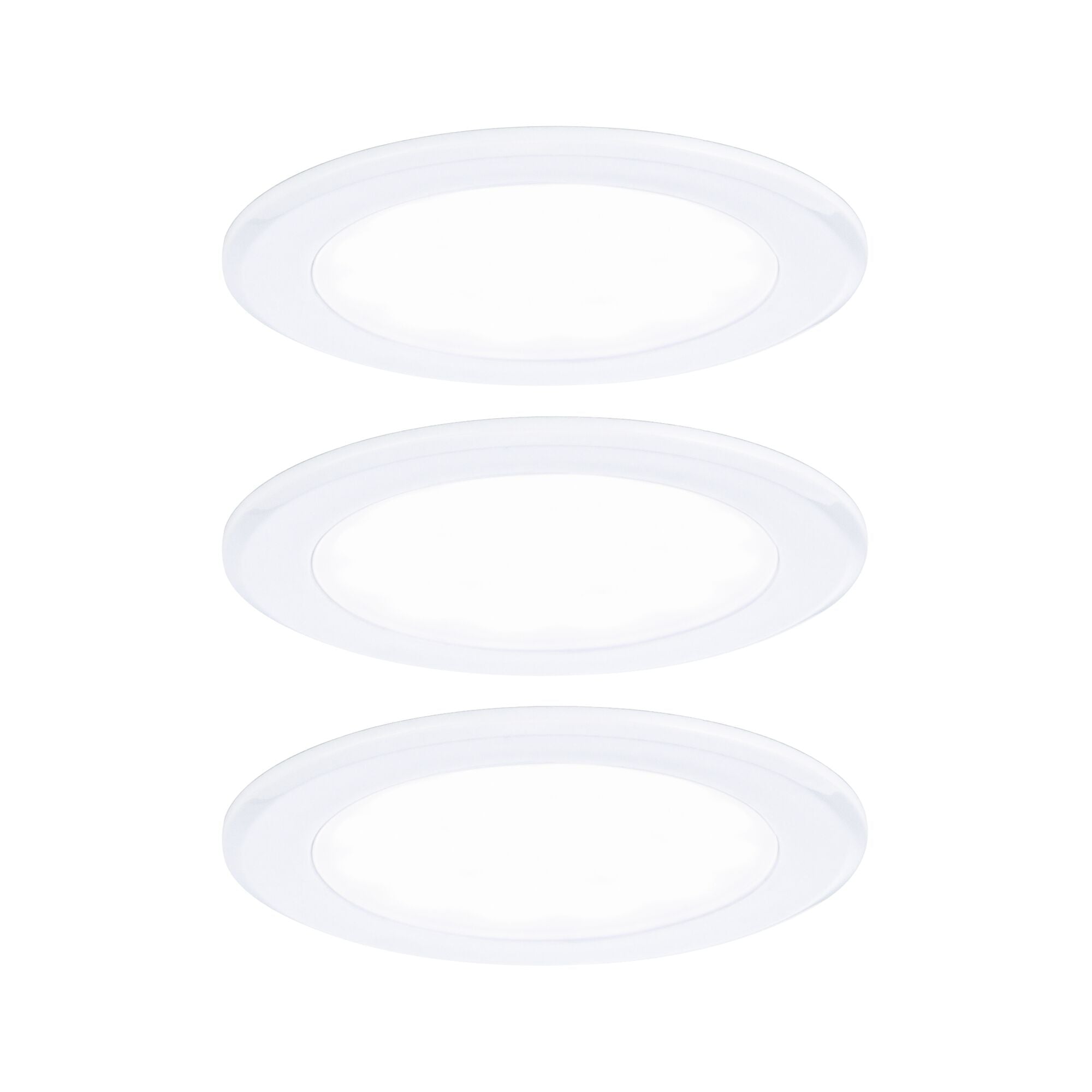 Paulmann LED Möbeleinbauleuchten  3er-Set rund 65mm 3x2,5W 3x180lm 230/12V  4000K Weiß