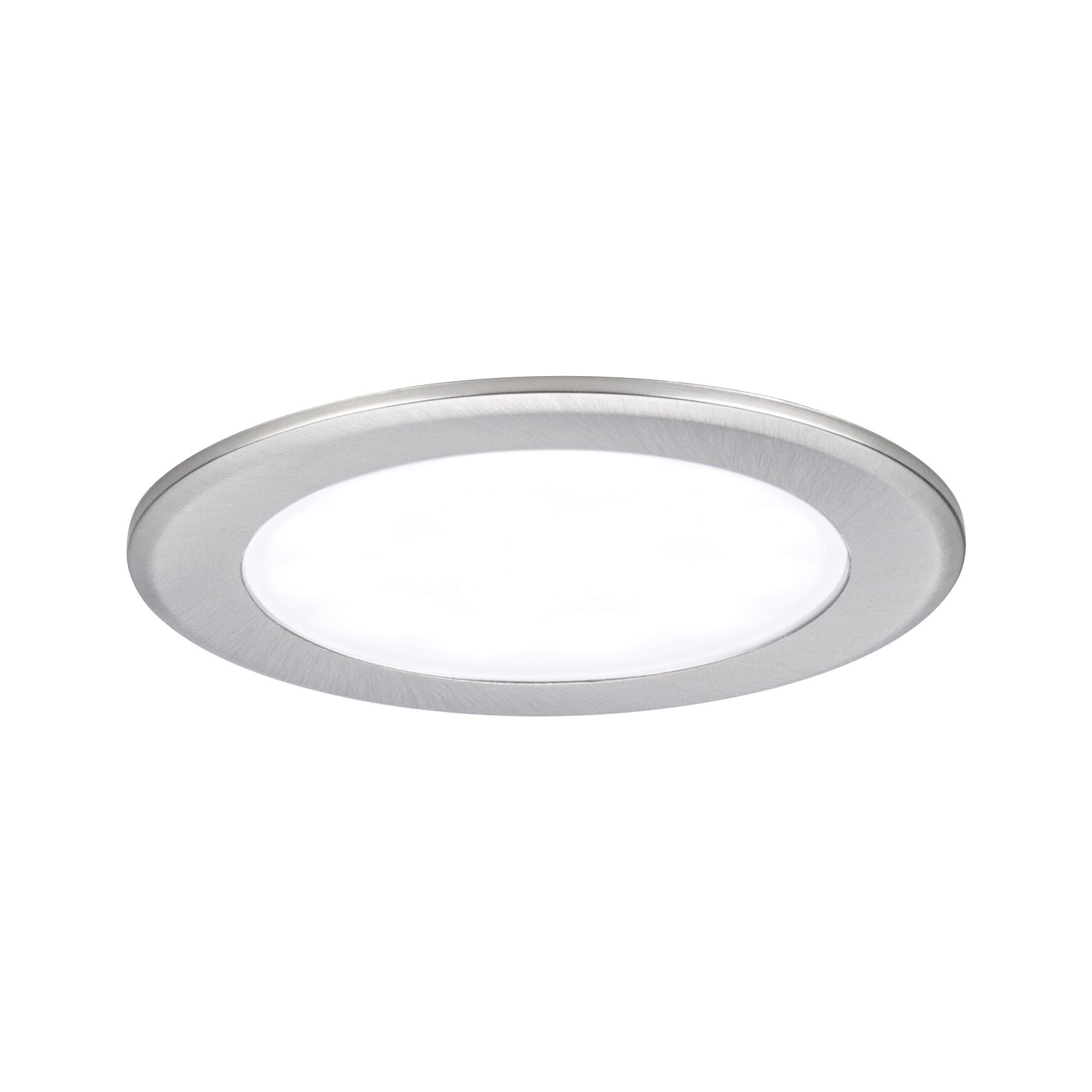 Paulmann LED Möbeleinbauleuchten  3er-Set rund 65mm 3x2,5W 3x180lm 230/12V  4000K Eisen gebürstet