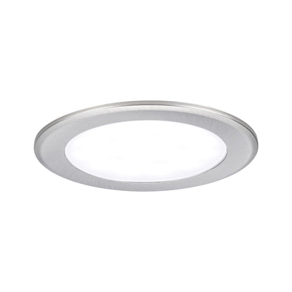 Paulmann LED Möbeleinbauleuchten  3er-Set rund 65mm 3x2,5W 3x180lm 230/12V  4000K Eisen gebürstet