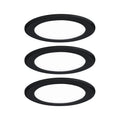 Paulmann LED Möbeleinbauleuchten  3er-Set rund 65mm 3x2,5W 3x180lm 230/12V  4000K Schwarz matt
