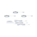 Paulmann LED Möbeleinbauleuchten  3er-Set rund 65mm 3x2,5W 3x180lm 230/12V  4000K Chrom