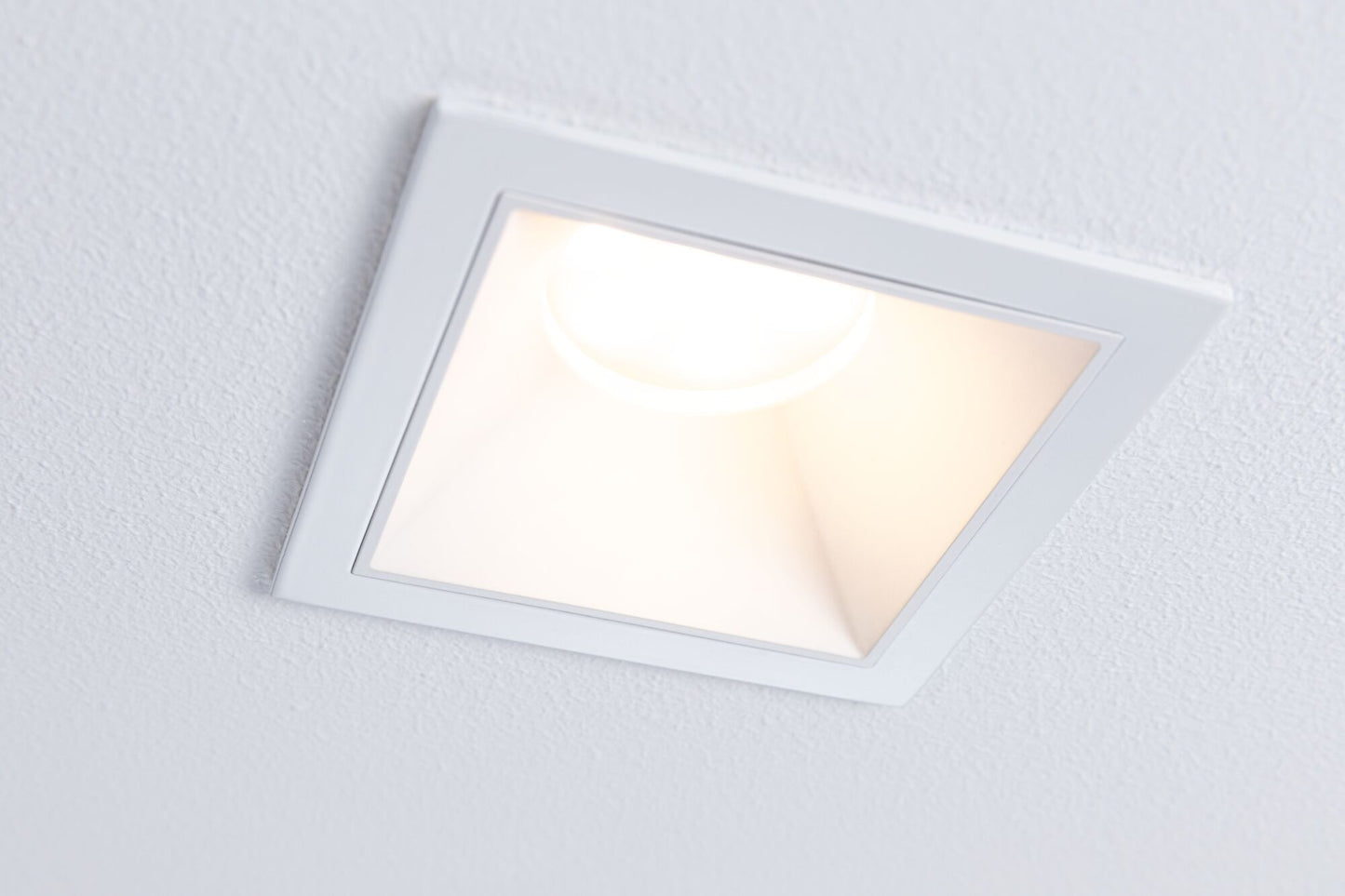 Paulmann LED Einbauleuchte Cole 3er-Set 3-Step-Dim Coin IP44 eckig 88x88mm  Coin 3x6W 3x470lm 230V dimmbar 2700K Weiß