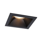 Paulmann LED Einbauleuchte Cole Einzelleuchte 3-Step-Dim Coin IP44 eckig 88x88mm  Coin 6W 470lm 230V dimmbar 2700K Schwarz