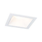 Paulmann LED Einbauleuchte Cole Einzelleuchte 3-Step-Dim Coin IP44 eckig 88x88mm  Coin 6W 470lm 230V dimmbar 2700K Weiß