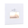 Paulmann LED Wandeinbauleuchte Edge eckig 80x42mm  1,2W 25lm 230V  2700K Weiß matt