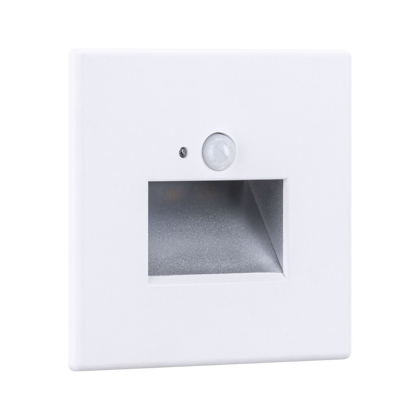 Paulmann LED Wandeinbauleuchte Edge eckig 80x42mm  1,2W 25lm 230V  2700K Weiß matt