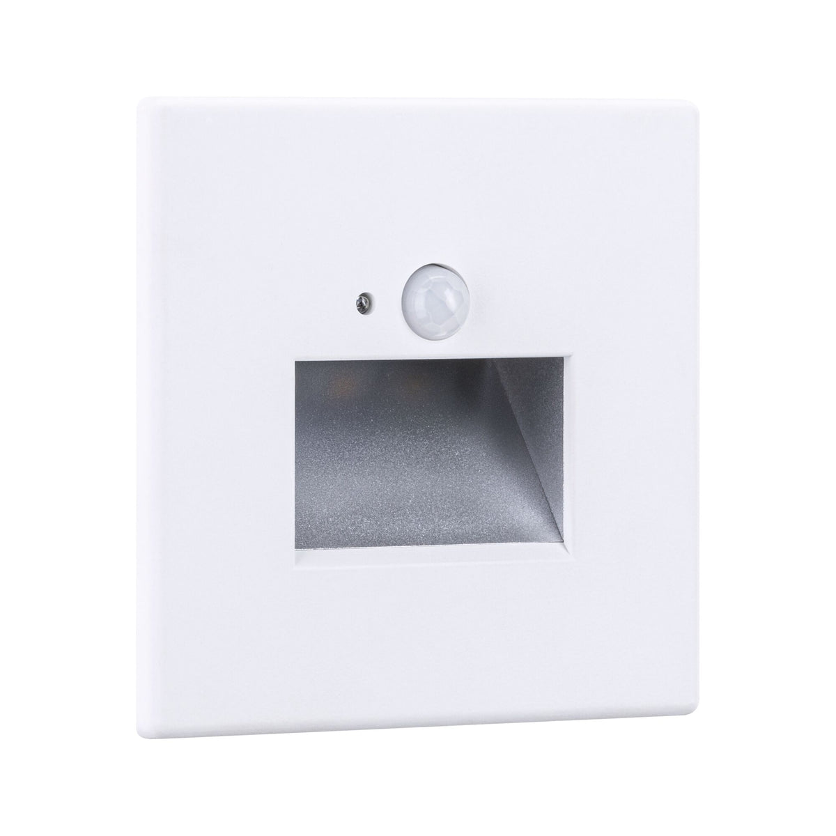 Paulmann LED Wandeinbauleuchte Edge eckig 80x42mm  1,2W 25lm 230V  2700K Weiß matt