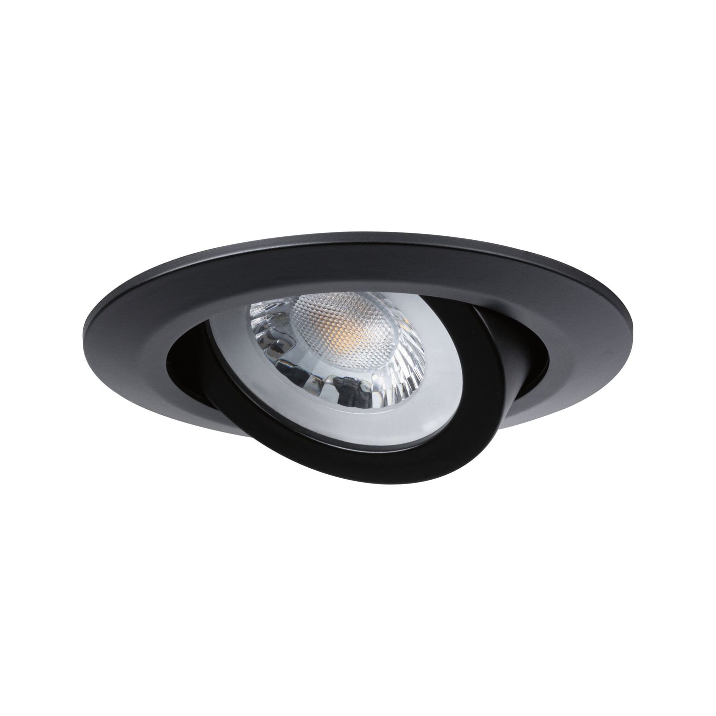 Paulmann LED Einbauleuchte 3er-Set schwenkbar  3.000K 3x6W 230V Schwarz matt schwenkbar