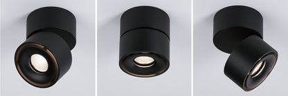 Paulmann Aufbauleuchte LED Spircle Schwarz matt 8,0W 3.000K 36°