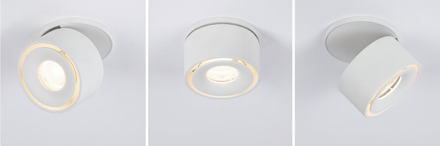 Paulmann Einbauleuchte LED Spircle Weiß matt 8,0W 3.000K 36°