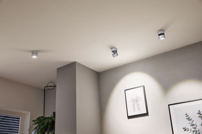Paulmann Aufbauleuchte LED Spircle Chrom matt 8,0W 3.000K 36°