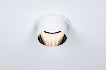 Paulmann Einbauleuchte LED Gil 6W Weiß matt#Schwarz matt IP44 2.700K 3-Stufen-dimmbar