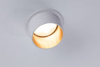 Paulmann Einbauleuchte LED Gil 6W Weiß matt#Gold IP44 2.700K 3-Stufen-dimmbar
