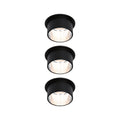 Paulmann Einbauleuchte LED Gil 6W Schwarz matt#Eisen gebürstet IP44 2.700K 3-Stufen-dimmbar