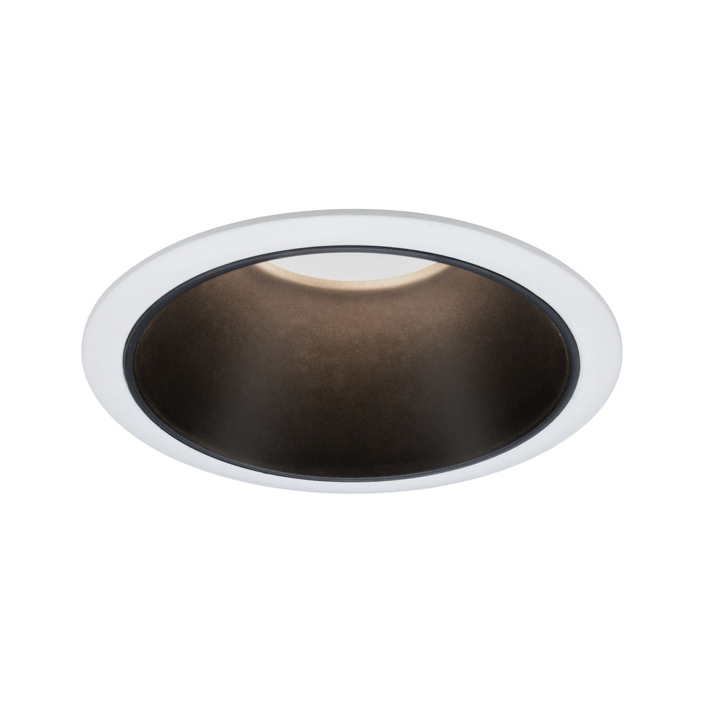 Paulmann EBL Cole rund starr max 1x10W GU10 230V weiß/schwarz matt Alu/Kunststoff
