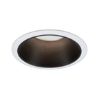 Paulmann EBL Cole rund starr max 1x10W GU10 230V weiß/schwarz matt Alu/Kunststoff