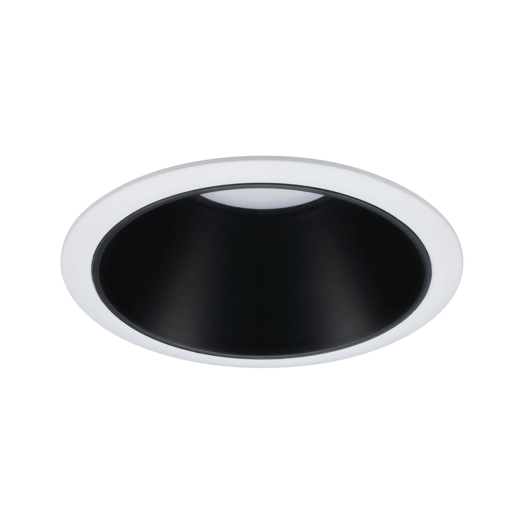 Paulmann EBL Cole rund starr max 1x10W GU10 230V weiß/schwarz matt Alu/Kunststoff