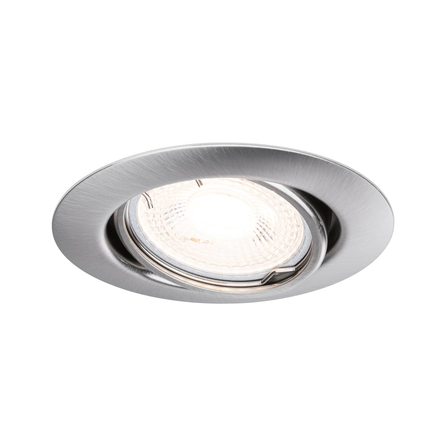 Paulmann Einbauleuchte LED Base rund max. 10x10W GU10 Eisen gebürstet
