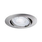 Paulmann Einbauleuchte LED Base rund max. 10x10W GU10 Eisen gebürstet