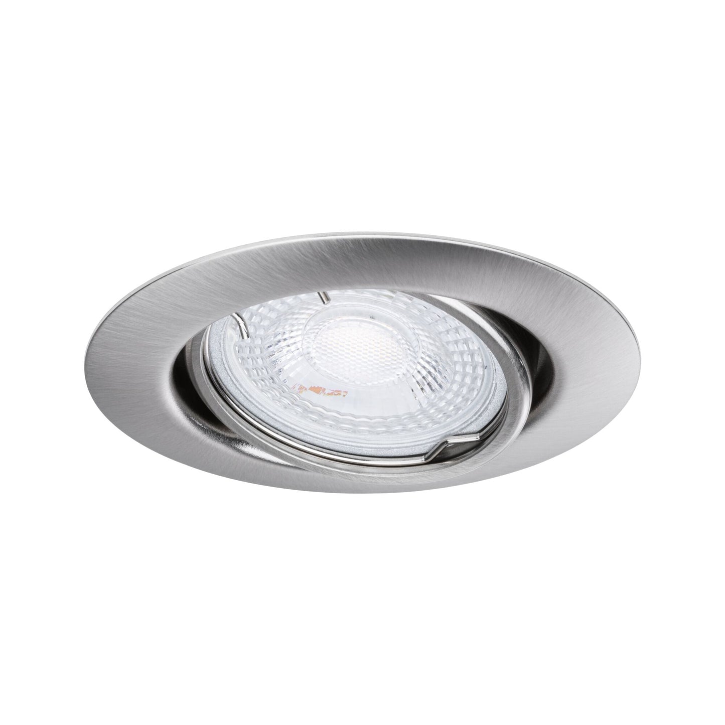 Paulmann Einbauleuchte LED Base rund max. 10x10W GU10 Eisen gebürstet