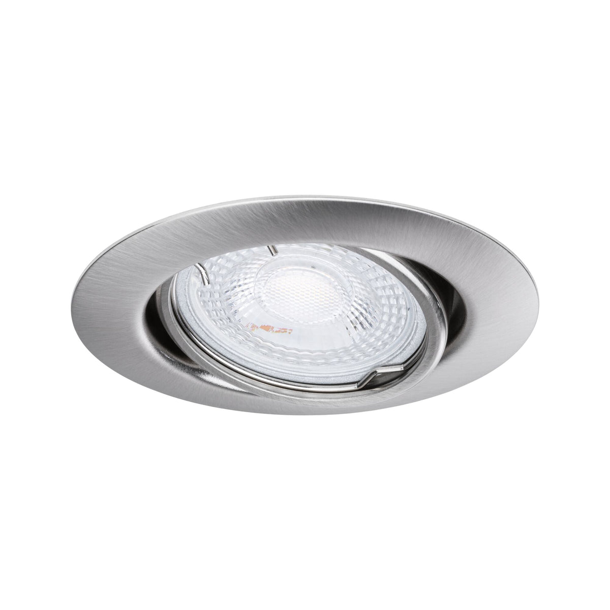 Paulmann Einbauleuchte LED Base rund max. 10x10W GU10 Eisen gebürstet