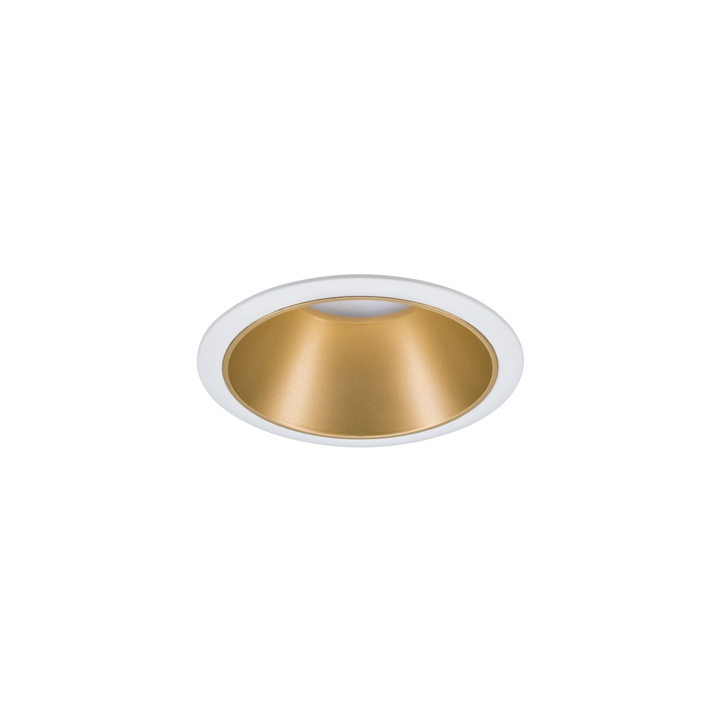 Paulmann Einbauleuchte LED Cole 3x6,5W Weiß/Gold matt 3-Stufen-dimmbar 2700K Warmweiß