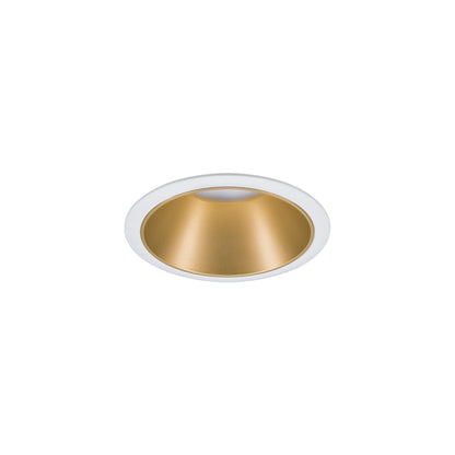 Paulmann Einbauleuchte LED Cole 3x6,5W Weiß/Gold matt 3-Stufen-dimmbar 2700K Warmweiß