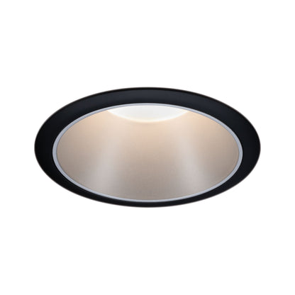 Paulmann Einbauleuchte LED Cole 6,5W Schwarz/Silber matt 3-Stufen-dimmbar 2700K Warmweiß