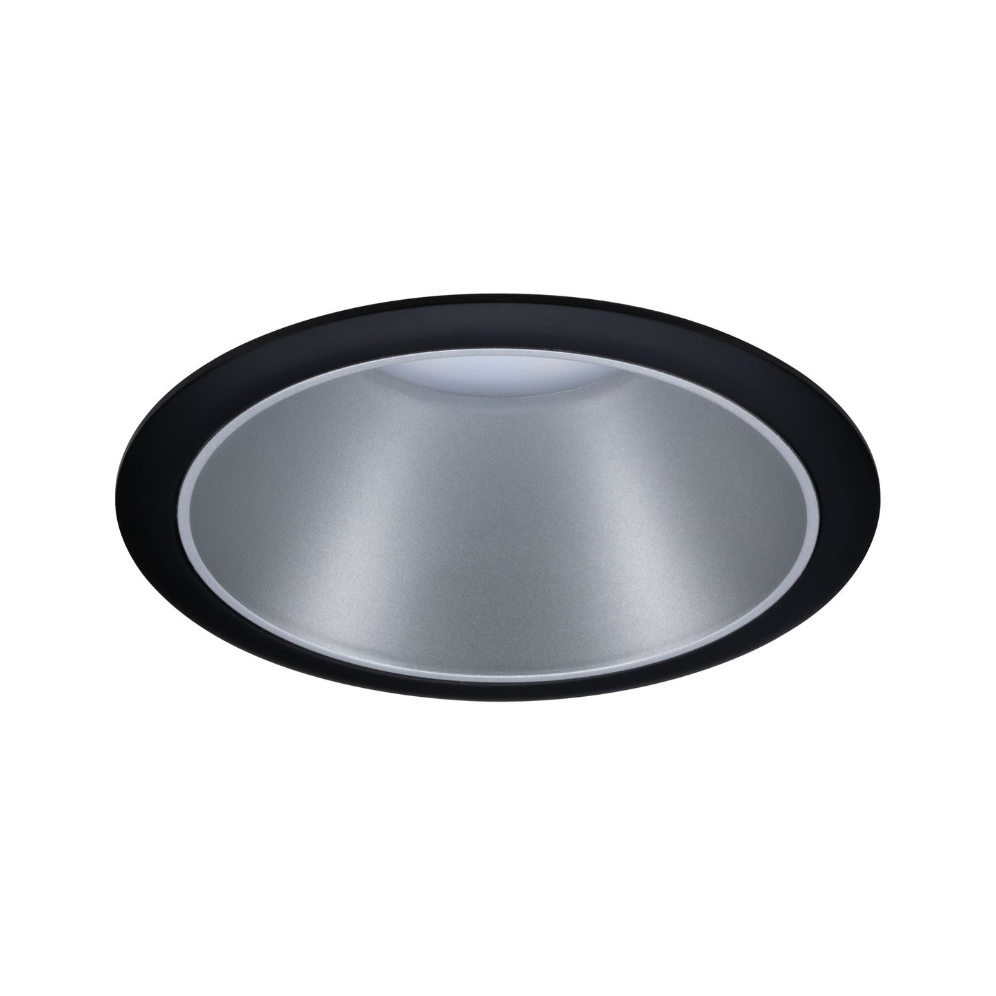 Paulmann Einbauleuchte LED Cole 6,5W Schwarz/Silber matt 3-Stufen-dimmbar 2700K Warmweiß